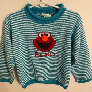 Vintage Sesame Street Elmo Sweater